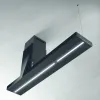 Elica HAIKU-ISL-180-BLK Haiku Island 180cm Wide Island Cooking Hood in Black_view from below