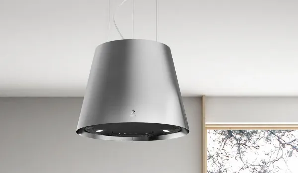 Elica EASY-UX-SS 50cm Wide Ceiling Mounted Hood in Stainless Steel_main