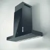 Elica HAIKU-90-BLK Haiku 90cm Wide Wall Mounted Chimney Hood in Black_wall