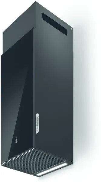 Elica HAIKU-32-BLK Haiku 32cm Wall Mounted Chimney Cooker Hood in Black_main