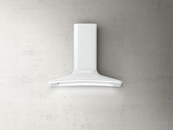 Elica DOLCE-WHITE-CH 850mm Dolce Cooker Hood in White with chimney extension_main