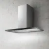 Elica GALAXY-LED-BLK 798mm Galaxy LED Wall-Mounted Chimney Cooking Hood in Stainless Steel/Black Glass