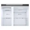 LG GSBC40PYPE 91.3cm 60/40 Frost Free American Fridge Freezer - Prime Silver_shelves