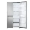 LG GSBC40PYPE 91.3cm 60/40 Frost Free American Fridge Freezer - Prime Silver_fridge interior empty