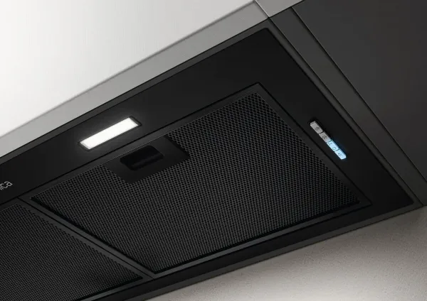 Elica FOLD-BLK-80 Fold 80cm Wide Canopy Hood in Black_close