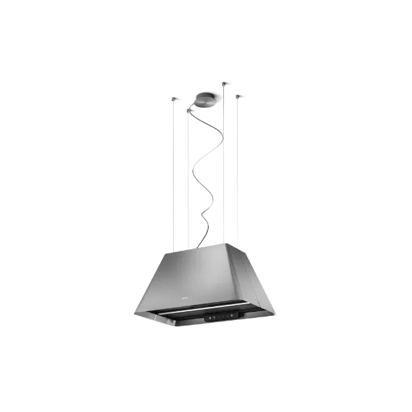 Elica IKONA-LIGHT-SS 60cm Wide Ceiling Mounted Cooker Hood in Stainless Steel_main