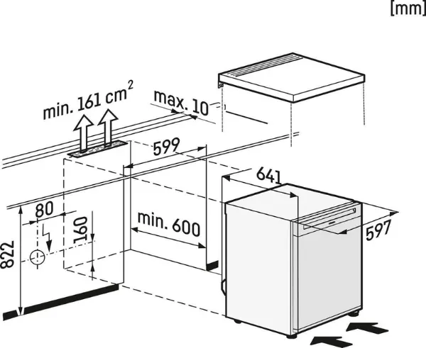 K4003D Miele Fridge