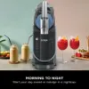 Ninja FS301UK SLUSHi Frozen Drink Maker - Arctic Blue, Grey_morning to night