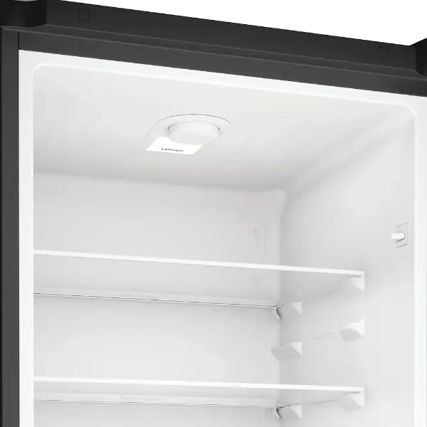 Hotpoint HPKH 1261W XBR4UK No Frost 50/50 Fridge Freezer With Water Dispenser - Dark Silver_shelves