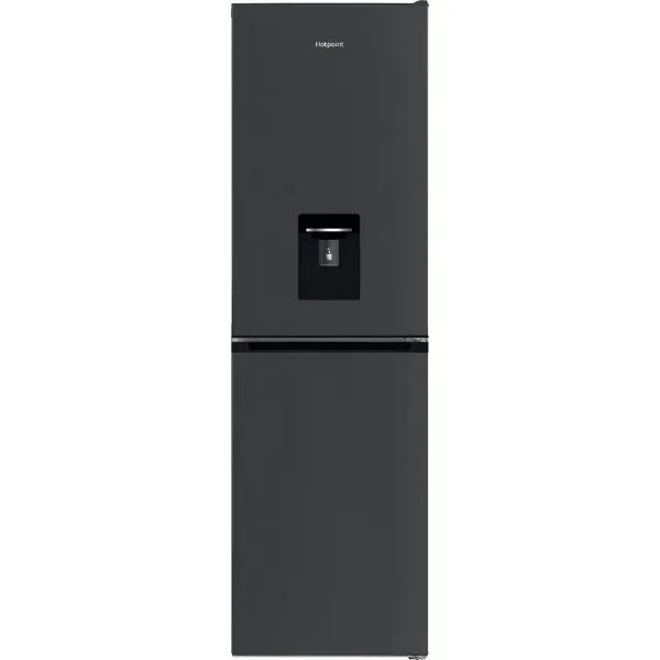 Hotpoint HPKH 1261W XBR4UK No Frost 50/50 Fridge Freezer With Water Dispenser - Dark Silver_main