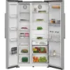 Hotpoint HPG2 6583W XP4UK American Style Fridge Freezer with Dual No Frost and FreshShield - Silver_interior full