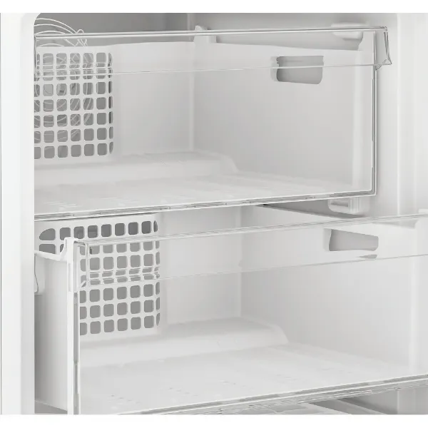 Hotpoint HPKH 1261W S4UK No Frost 50/50 Fridge Freezer With Water Dispenser - Silver _drawers