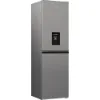 Hotpoint HPKH 1261W S4UK No Frost 50/50 Fridge Freezer With Water Dispenser - Silver _angled view