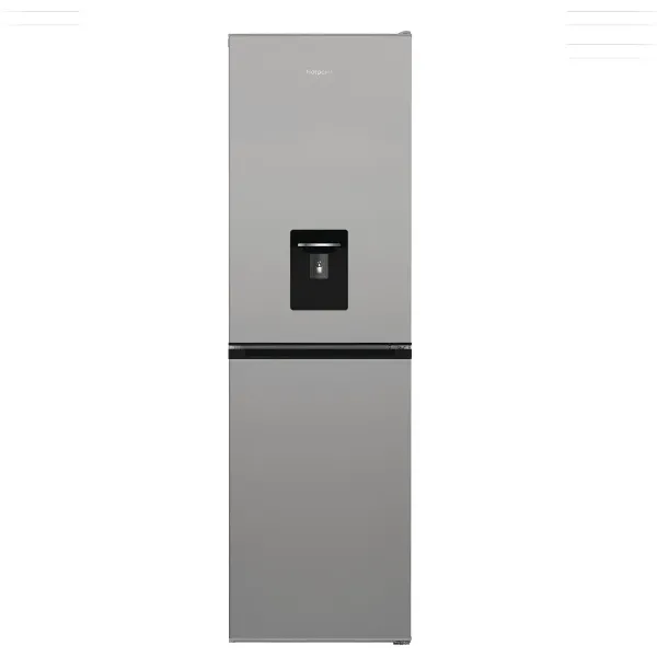 Hotpoint HPKH 1261W S4UK No Frost 50/50 Fridge Freezer With Water Dispenser - Silver _main