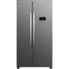 Indesit INGF 6441 XP4UK American Style Freestanding Fridge Freezer - Silver_main
