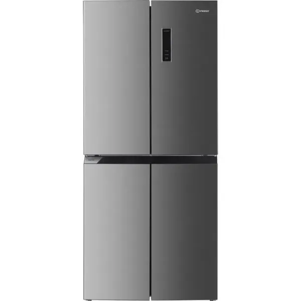 Indesit INGF 6421 XP4UK American Style Freestanding Fridge Freezer - Silver_main