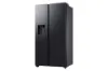 Samsung RS70F66KCFEU 91cm Side by Side American Fridge Freezer - Black_right angled view