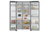 Samsung RS70F64KEFEU 91cm Side by Side American Fridge Freezer - Black_interior