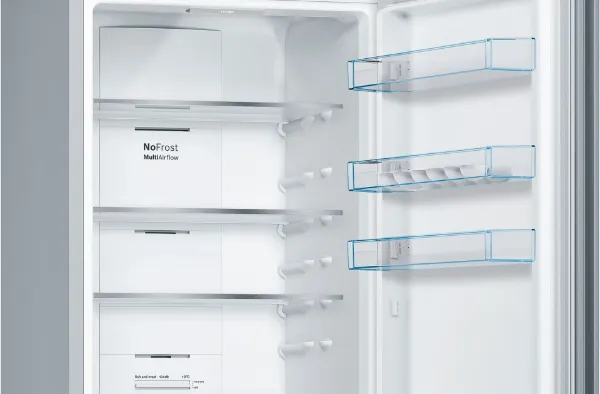 Bosch KGN392LEBG 60cm 70/30 Total No Frost Fridge Freezer - Stainless Steel Look_no frost