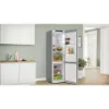 Bosch KGN392LAGG 60cm 60/40 Total No Frost Fridge Freezer - Stainless Steel Look_open door