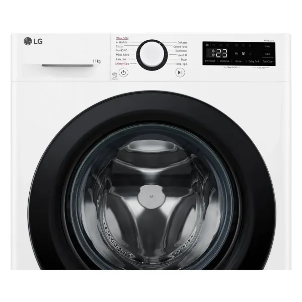 LG F4Y511WBLN1 11kg 1400 Spin Washing Machine - White_top