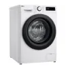 LG F4Y511WBLN1 11kg 1400 Spin Washing Machine - White_angled view