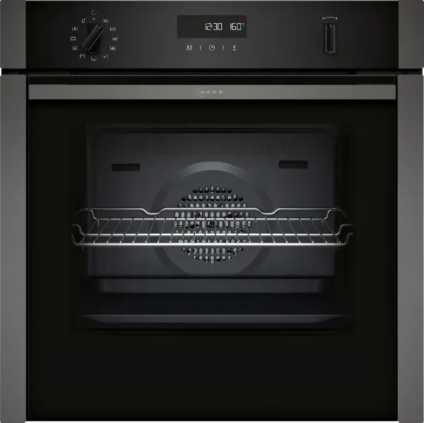 Neff B6ACH7AG7B 59.4cm Built In Electric Single Oven - Graphite Grey_main