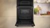 Neff U1ACE2AG3B 59.4cm Built In Electric Double Oven - Graphite Grey_interior