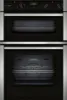 Neff U1ACE2AN3B 59.4cm Built In Electric Double Oven - Stainless Steel_front