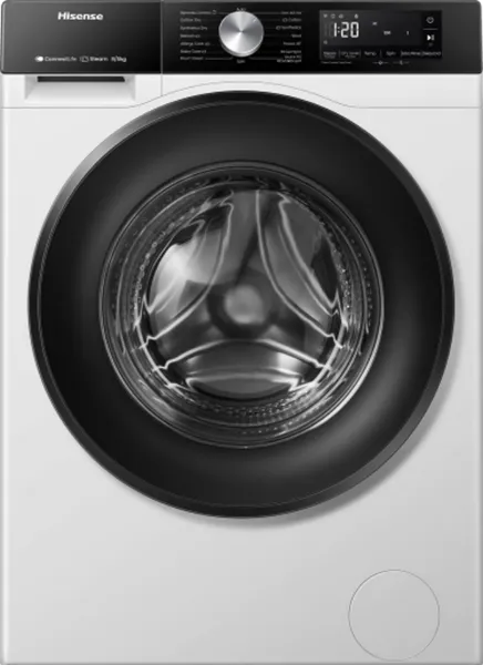 Hisense WD3S8043BW3 WiFi-enabled 8kg/5kg 1400 Spin Washer Dryer - White_main