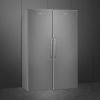 Smeg UKFS18EV2HX 60cm Larder with Stainless Steel Door fridge freezer