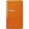 Smeg FAB10ROR6 55cm 50s Style Fridge Freezer Minibar Right Hand Hinge In Orange_main