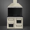 Smeg TR4110IP2 110cm Victoria Electric Range Cooker Cream with hood