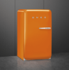 Smeg FAB10LOR6 55cm 50s Style Fridge Freezer Minibar Left Hand Hinge In Orange_main