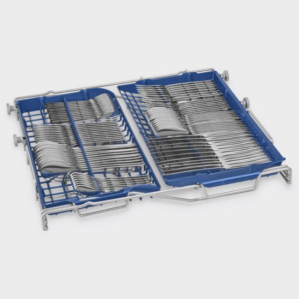 Smeg ST323PM 60cm Semi Professional Built in Dishwasher with 14 place settings rack 1