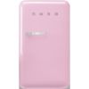 Smeg FAB10RPK6 55cm 50s Style Fridge Freezer Minibar Right Hand Hinge In Pink_main