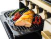 Rangemaster 18150 Estel Deluxe 110 Dual Fuel Range Cooker in Mint with Antique Brass trim - ESDLB110DFPMNT/AB1_grill