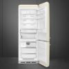 Smeg FAB38RCR6 70cm 50s Style Fridge Freezer Right Hand Hinge In Cream_inside
