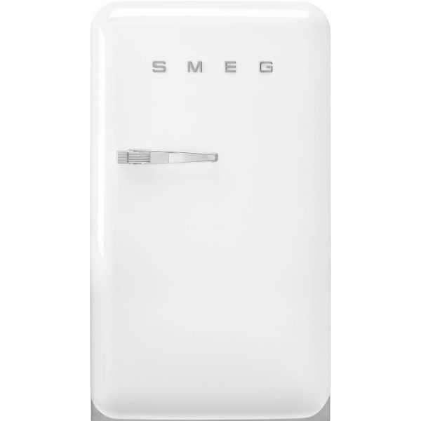 Smeg FAB10RWH5 55cm 50s Style Small Right Hand Hinge Fridge with Icebox in White_main
