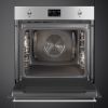 Smeg SOP6302TX 60cm Classic Pyrolytic Single Oven in Stainless Steel open