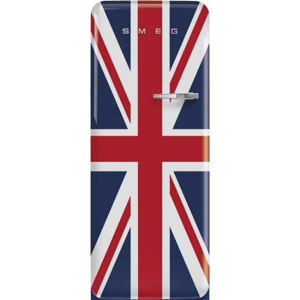 Smeg FAB28LDUJ5 60cm 50s Style Fridge with Icebox Left Hand Hinge In Union Jack _main