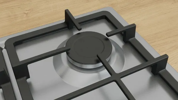 Bosch PGP6B5K90 60cm Gas Hob - Stainless steel_burner