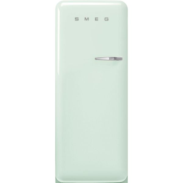 Smeg FAB28LPG5 60cm 50s Style Fridge with Icebox Left Hand Hinge In Pastel Green_main