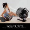 Shark 307FA050UK FlexBreeze HydroGo outdoors & indoors misting Fan - Cool Grey, Charcoal_ultra fine misting