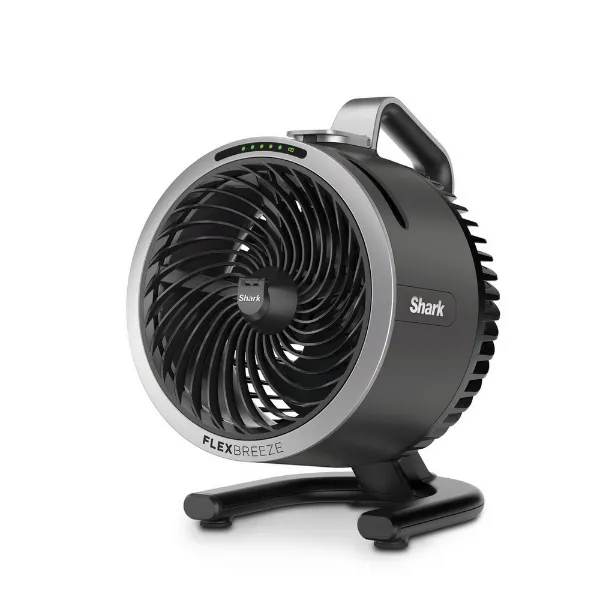 Shark 307FA050UK FlexBreeze HydroGo outdoors & indoors misting Fan - Cool Grey, Charcoal_main