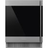 Smeg CVI338LX3 60cm Classic U/C Wine Cooler with Left Hand Hinge in Stainless steel_ front view