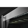 Smeg CVI338RX3 60cm Classic U/C Wine Cooler with Right Hand Hinge in Stainless steel_ front view close up