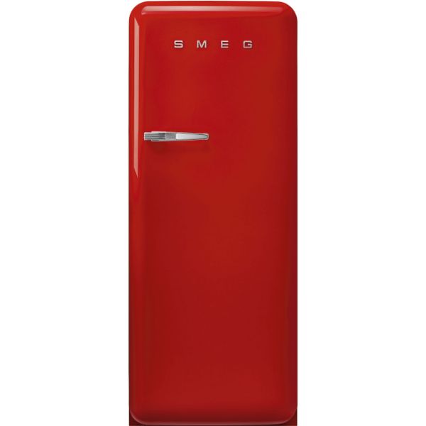 Smeg FAB28RRD5UK 60cm 50s Style Fridge with Icebox Right Hand Hinge In Red_main
