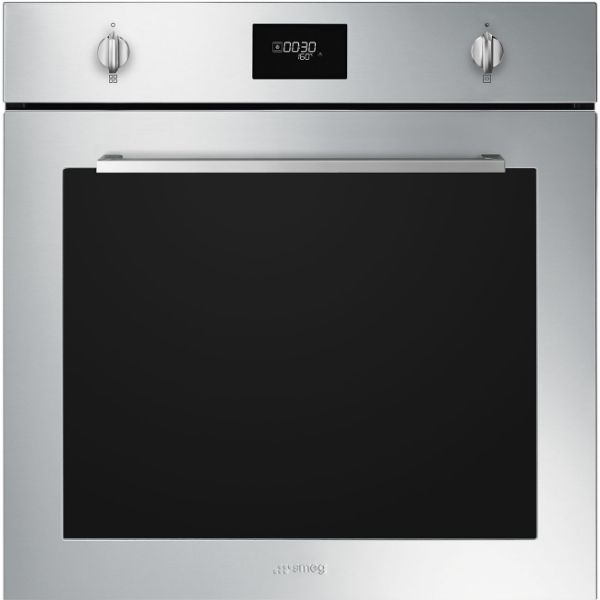 Smeg SFP6401TVX1 60cm Cucina Pyrolytic Single Oven in Stainless Steel main
