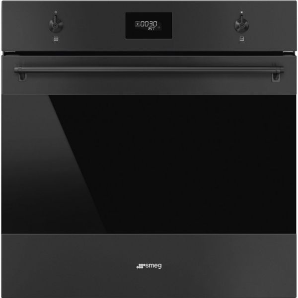 Smeg SFP6301TVN 60cm Classic Pyrolytic Single Oven Matte Black main